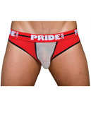 Pride Maui Mesh Thong Red Xl