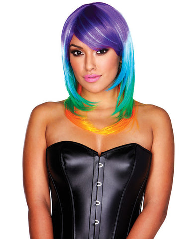 Rainbow Wig - Multi-color