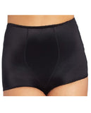 Rago Shapewear Rear Shaper Panty Brief Light Shaping W-removable Contour Pads Black Sm