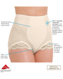 Rago Shapewear Panty Brief Light Shaping Beige 2x