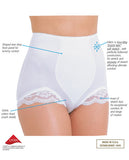 Rago Shapewear Panty Brief Light Shaping White 2x