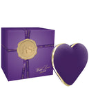 Rianne S Heart Vibe W-cosmetic Case - Deep Purple