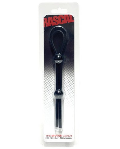 Rascal Toys The Brawn Cock Leash - Black