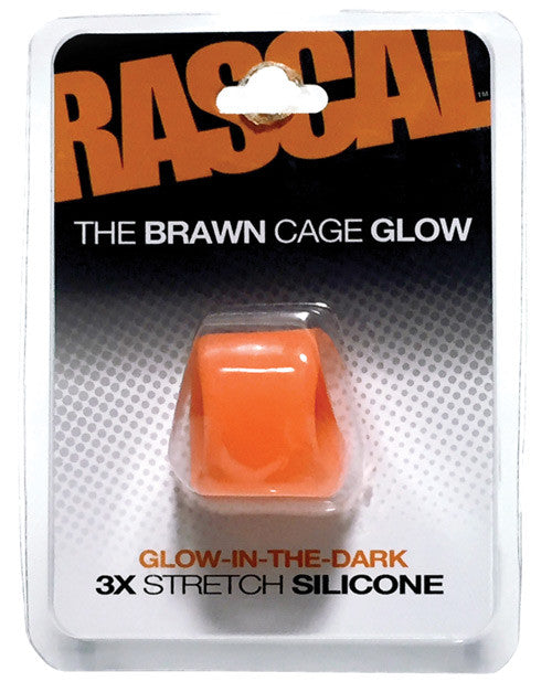 Rascal Toys The Brawn Cage - Glow Orange