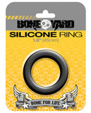 Boneyard 1.8" Silicone Ring - Black