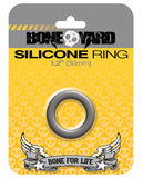 Boneyard 1.2" Silicone Ring - Grey