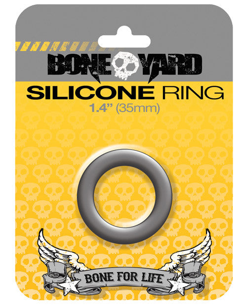 Boneyard 1.4" Silicone Ring - Grey