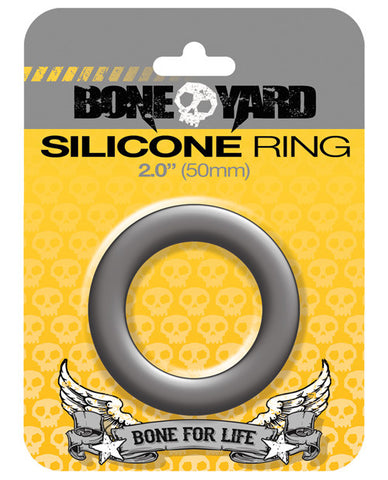 Boneyard 2.0" Silicone Ring - Grey