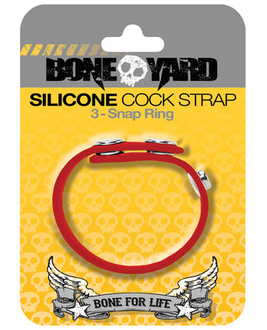 Boneyard Cock Strap - Red