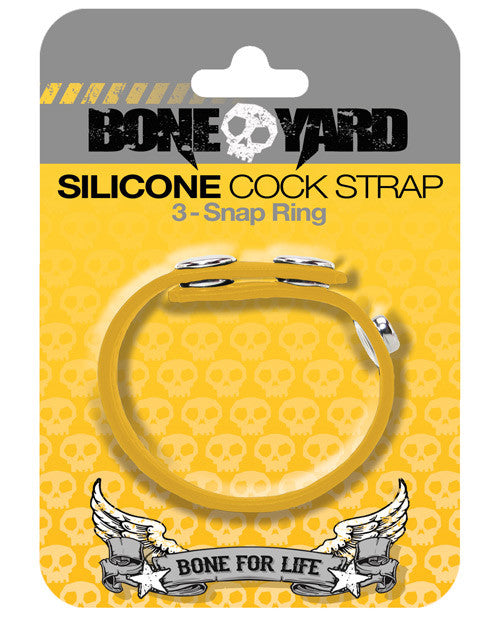 Boneyard Cock Strap - Yellow