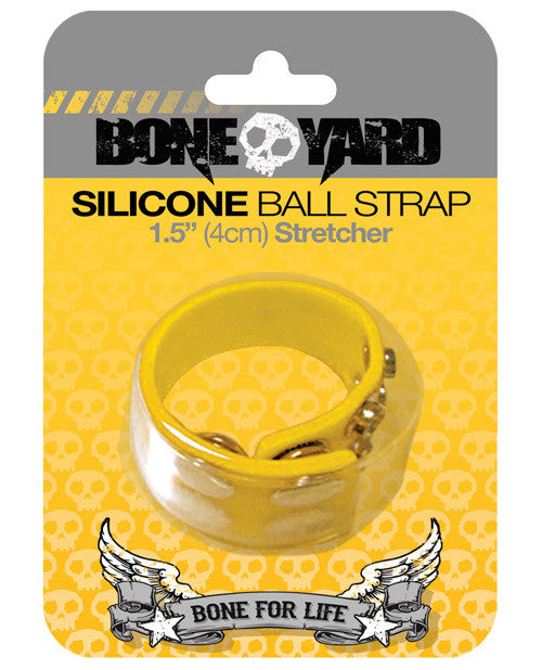 Boneyard Ball Strap - Yellow