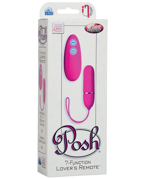 Posh 7 Function Lovers Remote - Pink