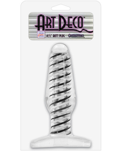 4.5" Art Deco Butt Plug