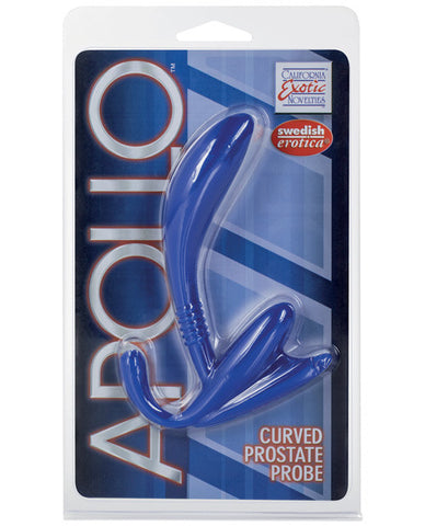 Apollo Curved Prostate Probe-blue