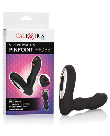 Calexotics Silicone Wireless Pinpoint Probe - Black