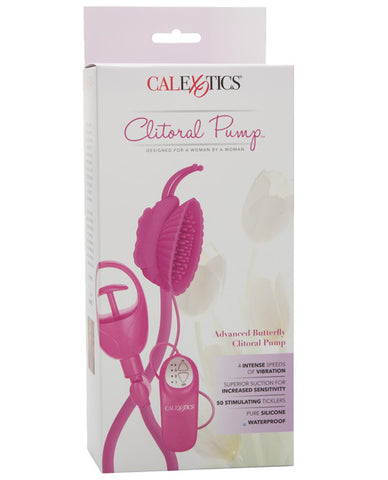 Advanced Butterfly Clitoral Pump - Pink