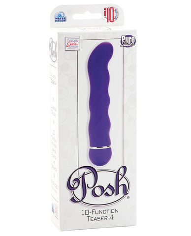 Posh Silicone Teaser - 10 Function Purple