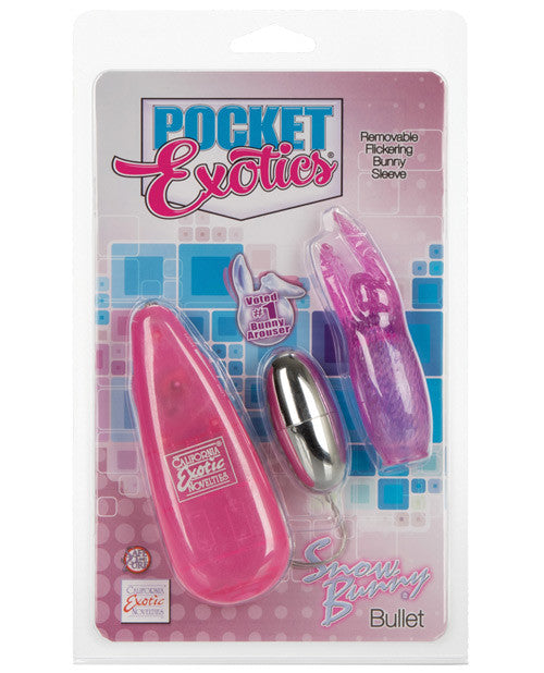 Pocket Exotics Snow Bunny Bullet - Pink