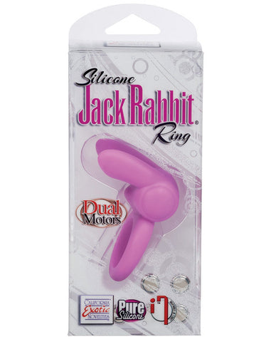 Jack Rabbit Silicone Ring - Pink