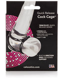 Quick Release Cock Cage Triple Helix Enhancer