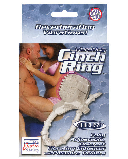 Vibrating Cinch Ring - Clear