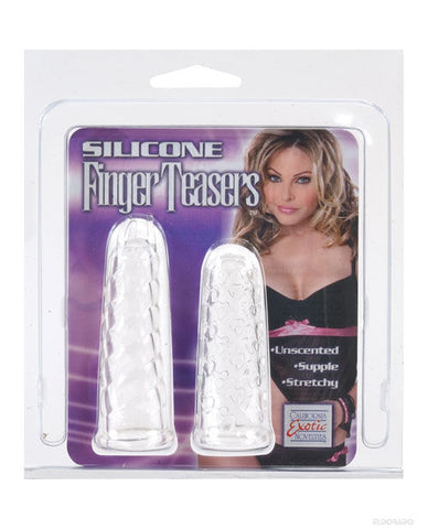 Silicone Finger Teasers - Clear