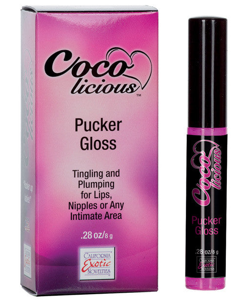 Coco Licious Pucker Gloss - Strawberry Mint