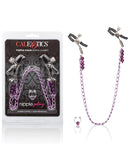 Purple Chain Nipple Clamps