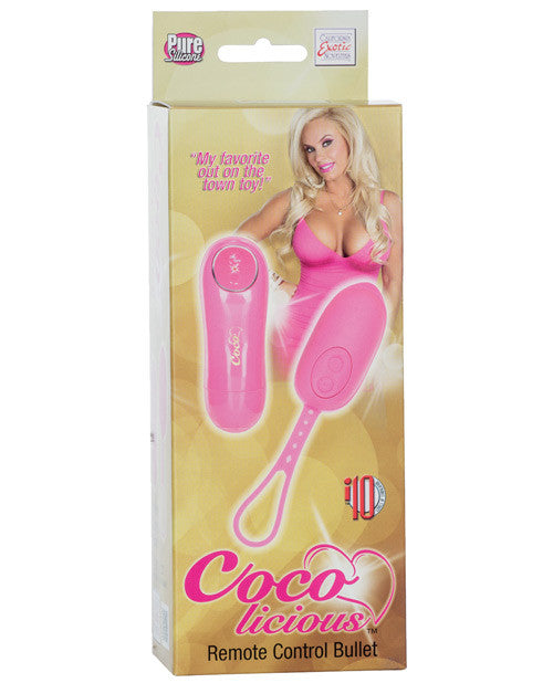 Coco Licious Remote Control Bullet - Pink