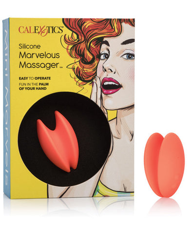 Mini Marvels Silicone Marvelous Massager - Orange