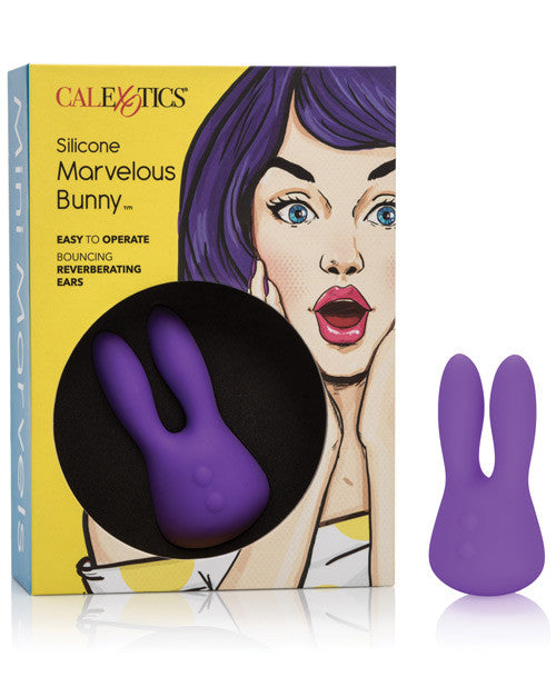 Mini Marvels Silicone Marvelous Bunny - Purple