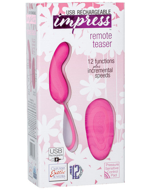 Impress Usb Rechargeable Remoteteaser - Pink