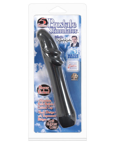 Dr Joel 6.5" Prostate Stimulator - 5 Function Black