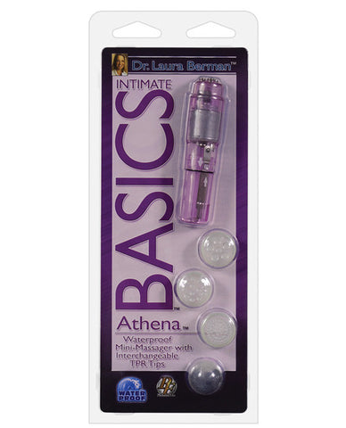 Dr. Laura Berman Intimate Basics Athena Waterproof Mini Massager (clamshell)