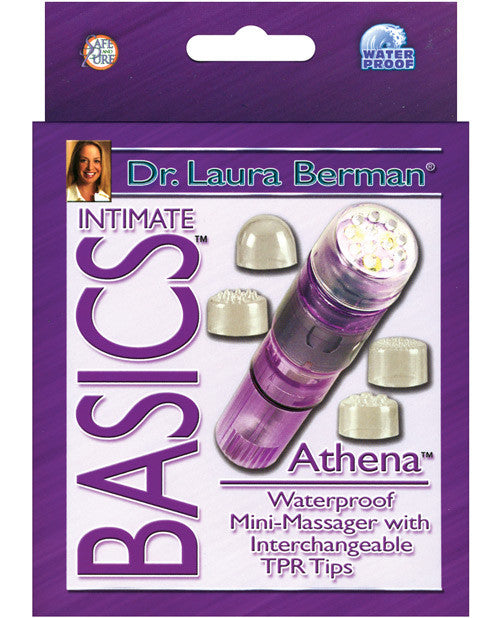 Dr. Laura Berman Intimate Basics Athena Waterproof Mini Massager (boxed)