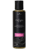 Sensuva Me & You Massage Oil - 4.2 Oz Pomegranate Fig-coconut Plumeria