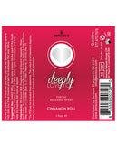 Deeply Love You Throat Relaxing Spray - 1 Oz Bottle Cinnamon