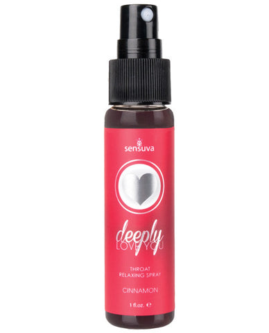 Deeply Love You Throat Relaxing Spray - 1 Oz Bottle Cinnamon