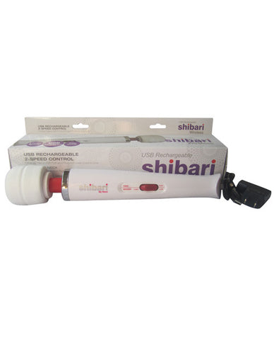 Shibari My Wand 2 Speeds Plug In - White