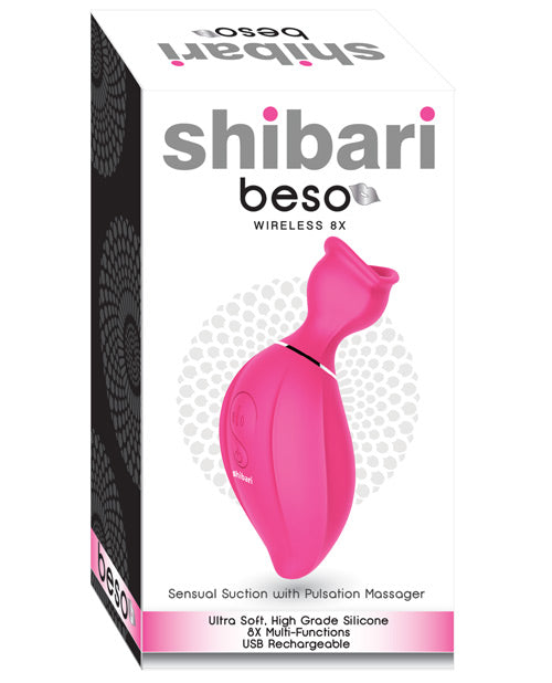 Shibari Beso Wireless 8x - Pink