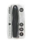 Shibari Twist My Heart Vibrator 10x - Black