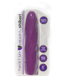 Shibari Twist My Heart Vibrator 10x - Purple