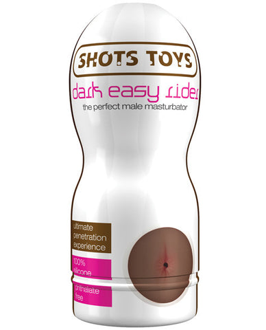 Shots Toys Dark Easy Rider - Anal