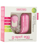 Shots G Spot Egg Big Size - Pink