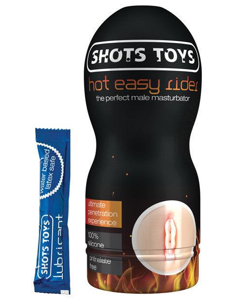 Shots Toys Easy Rider Hot Masturbator - Vaginal