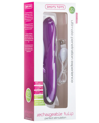 Shots Rechargeable Tulip - Purple