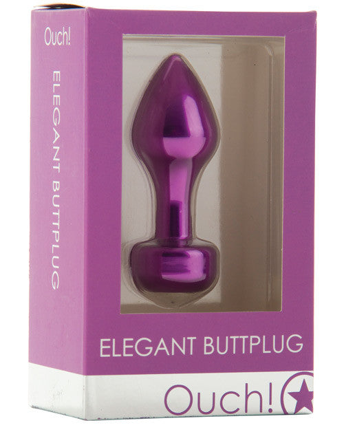 Shots Ouch Elegant Buttplug - Purple