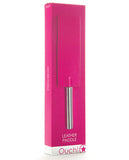 Shots Ouch Leather Paddle - Pink