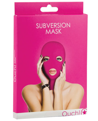 Shots Ouch Subversion Mask - Pink