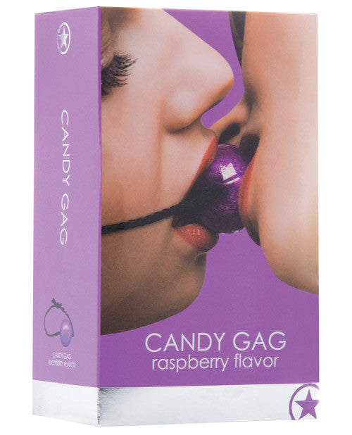 Shots Ouch Candy Ball Gag - Purple